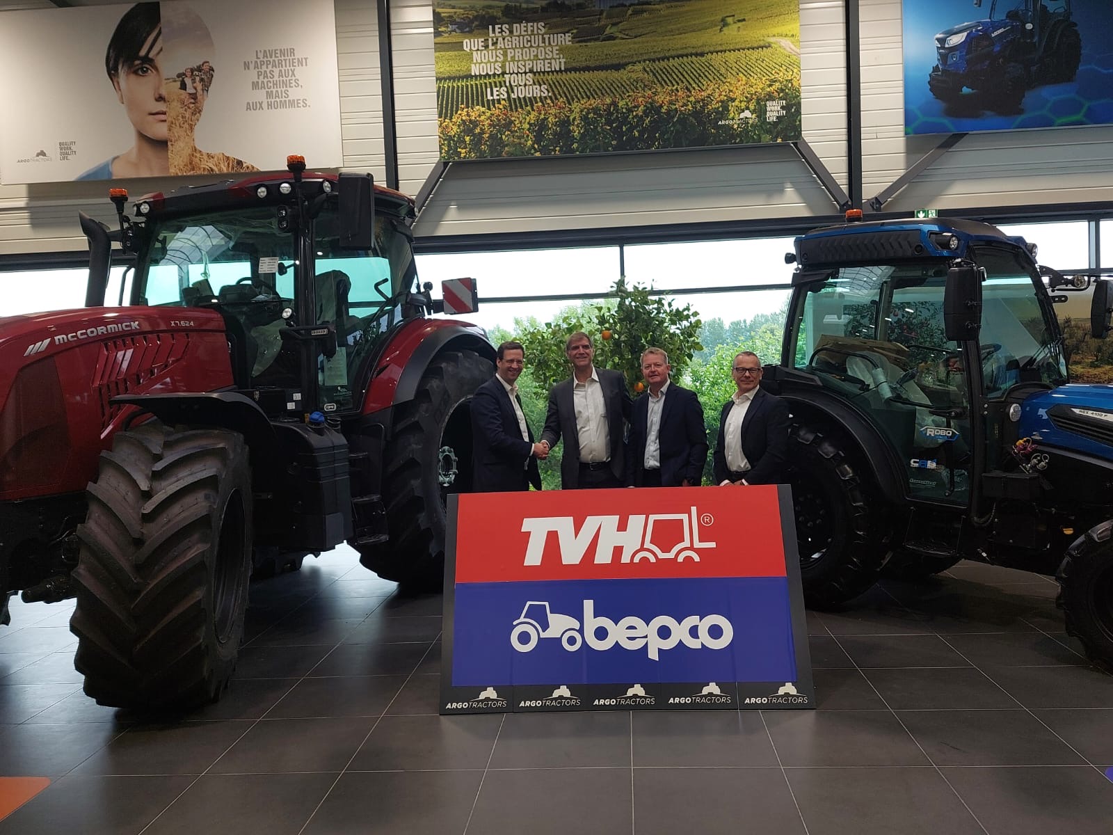 Argo Tractors 选择 TVH 作为战术合作同伴，拓展其售后市场产品
